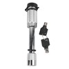 Tow Hitch Receiver Lock White Car Trailer Off Road Vehicle