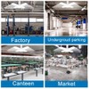 LED Garage Light B22 Deformable 60W, Workshop Ceiling Lighting BC