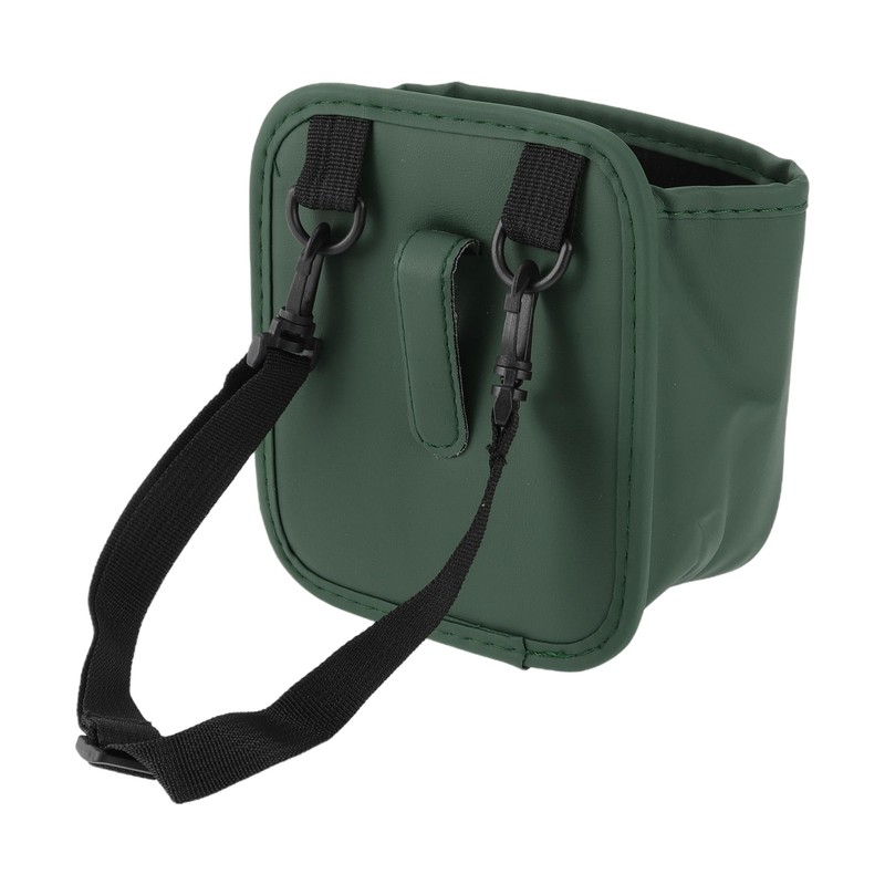A ABSOPRO Car Trash Can Portable and Hanging 5.9" Length