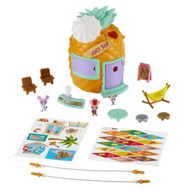 Character Options 07395 Millie & Friends Mouse in The House Pineapple Juice Bar Playset, Collectable Toys, Imaginative Play, Gift for 3-7 Year Old, Multi-Color