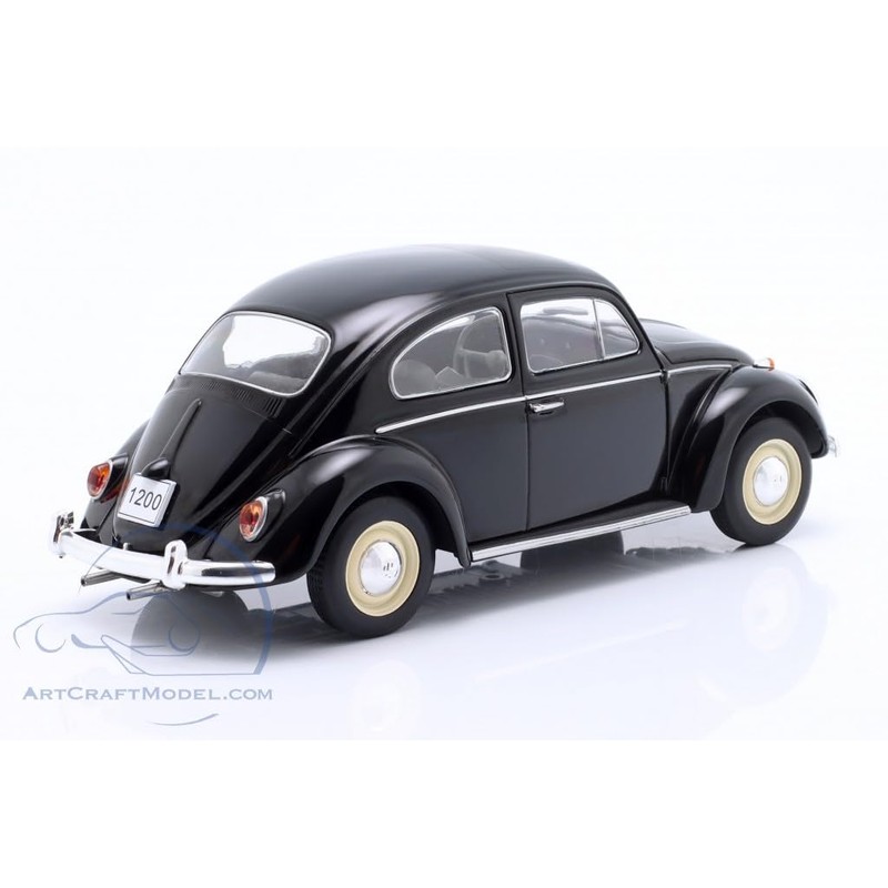 WHITEBOX 1/24 Volkswagen Beetle 1200 BEETLE 1960 Mini Car (Black)