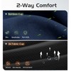 AHUIARGY Bluetooth Sleep Mask with 2 Removable 3D Contoured Cup,