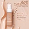 MSRUIOO Liquid Foundation, Matte Finish, Weightless Full Coverage, Oil-Free, Non-Comedogenic,