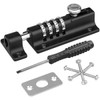 Combination Bolt Lock Stainless Steel 4 Digit Pin Code Door