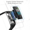 T10 Silicone Watchband Touching Control Smart Bracelet Intelligent Heart Rate