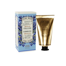Panier des Sens - Hand Cream for Dry Cracked Hands and Skin – Blooming Iris Hand Lotion, Moisturizer, Mask - With Olive Oil, Shea Butter - Hand Care Made in France 96% Natural Ingredients - 2.5floz