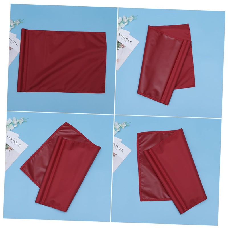 Kisangel 2pcs Golf Putting Flag Mini Size Training Flag Easy