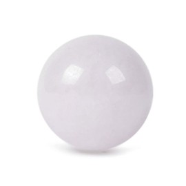 Justinstones Natural White Jade Tumble 20mm Gemstone Healing Crystal Energy Ball Round Sphere Specimen Collection Pocket Palm Worry Stone(Pack of 5)