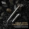 Wordsworth and Black Rollerball Pen - Luxury Pen - Chrome