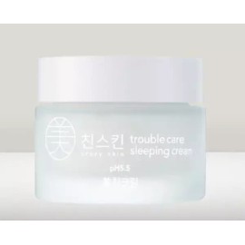 Missha Skin [미친스킨] 트러블케어 수면크림 업그레이드 50g [Mad Skin] Trouble Care Sleeping Cream Upgrade 50g