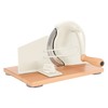 CAWIU Manual Bread Slicer with Hand Crank- Adjustable Thickness Bread