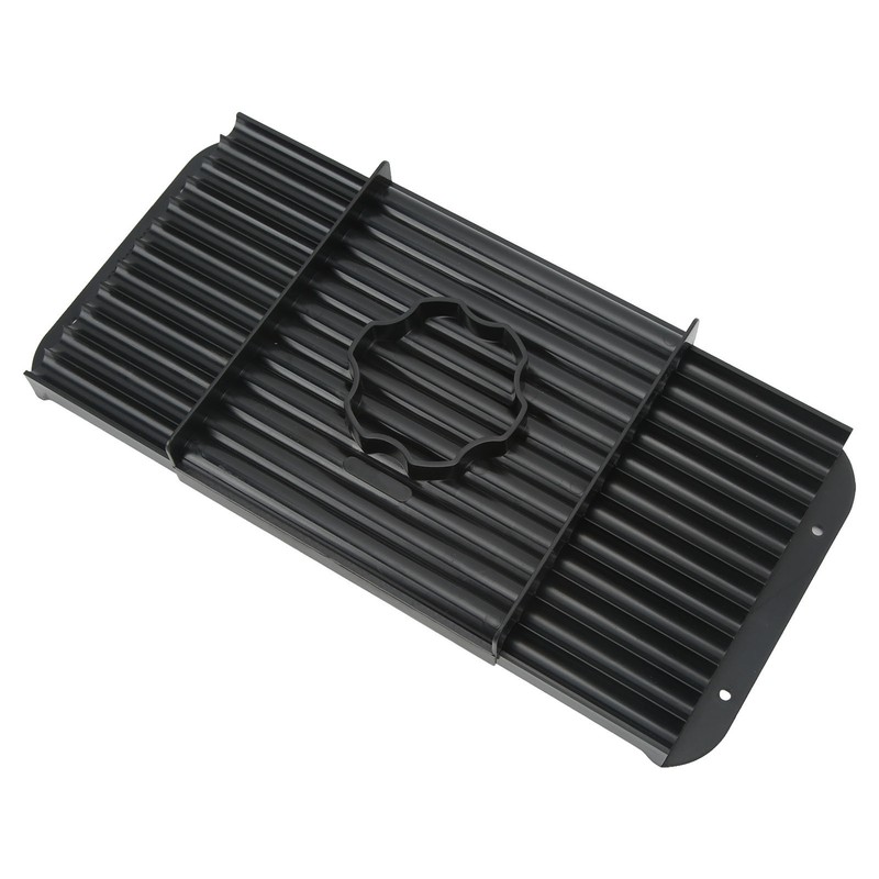 Bait Rolling Plate ABS Plastic Black Portable Lightweigh Fishing Bait