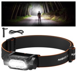 Nighteye Rechargeable Camping Headlight Waterproof LED Head Lamp 2000Lm 1000mAh