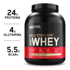 Suplemento en polvo Optimum Nutrition Proteína Proteína sabor vanilla ice cream x 2.27kg