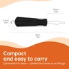 Button Hook with Zipper Pull, 2-in-1 Button Assist Tool for
