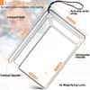 AKKYCVS 5X Full Page Magnifying Glass for Reading, Lightweight Rectangular