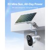 Baseus A1 3W Solar Panel for Wireless Outdoor Security Camera,
