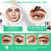 20X/1X Magnifying Makeup Mirror with Lights, Double-Sided Home Vanity Mirror