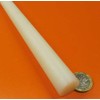 Natural Nylon 6/6 Extruded Round Rod .875" (7/8") x 5