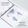 Pack of 30 A4 Document Wallets Waterproof Document Folders for