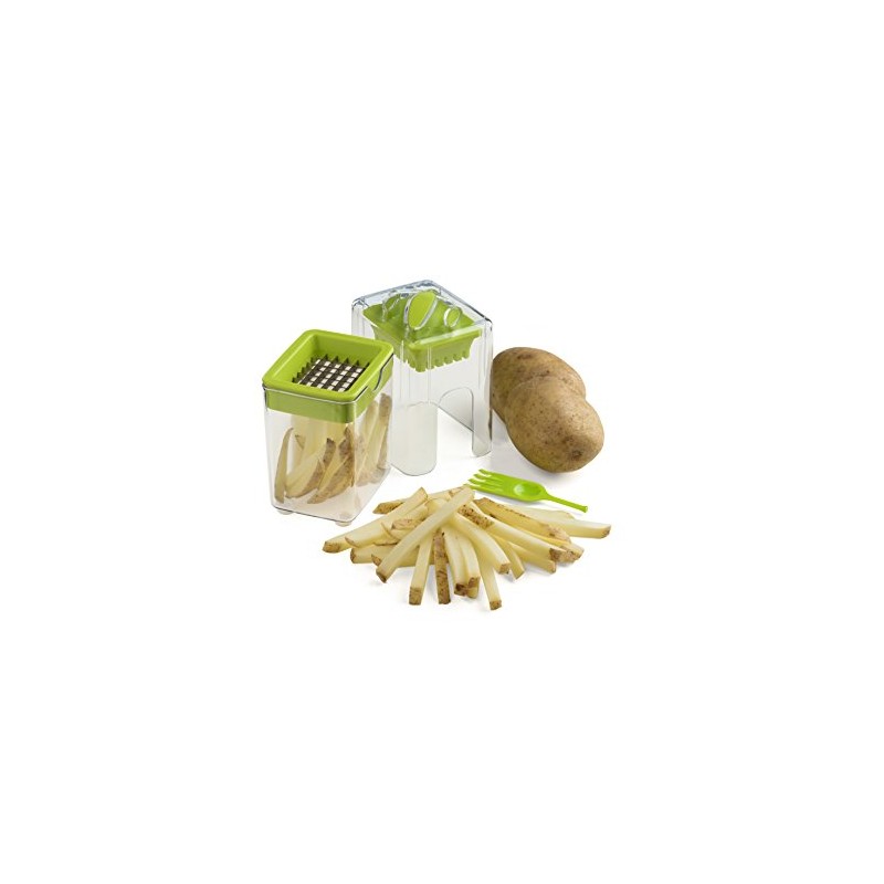 Premier Housewares Potato Chipper - Lime Green