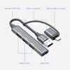 Cubilux Hub USB para portátil [1 x USB 3.0, 3