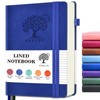PERCUN Lined Journal Notebook for Men & Women, 160 Pages