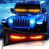 Goodream Devil Eyes Light for Windshield, 52in*7.5in Large Size DIY