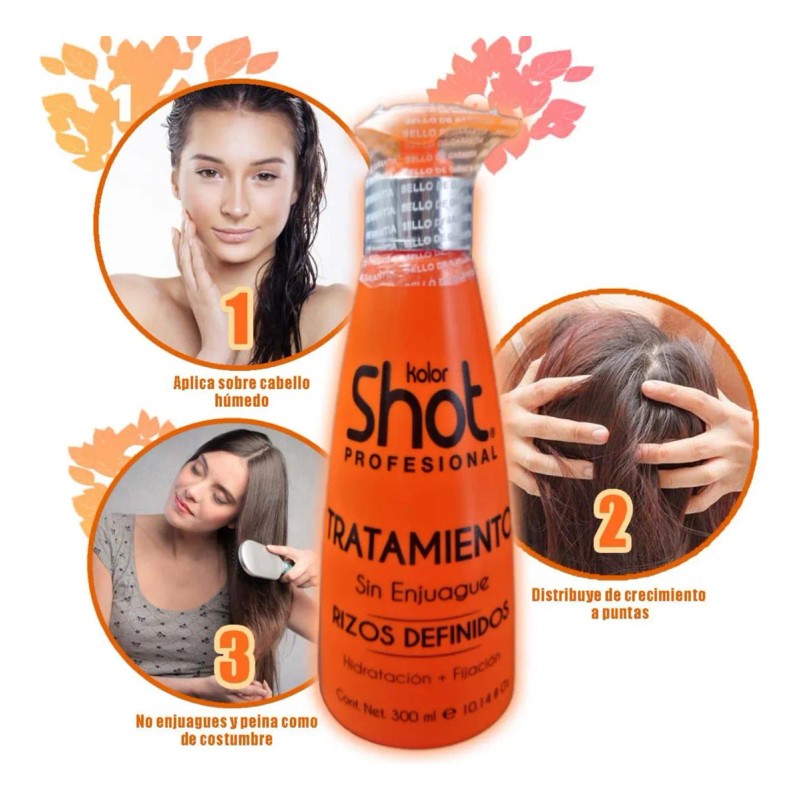 Kit Tratamiento Activador De Rizos Definidos 5 Pzs