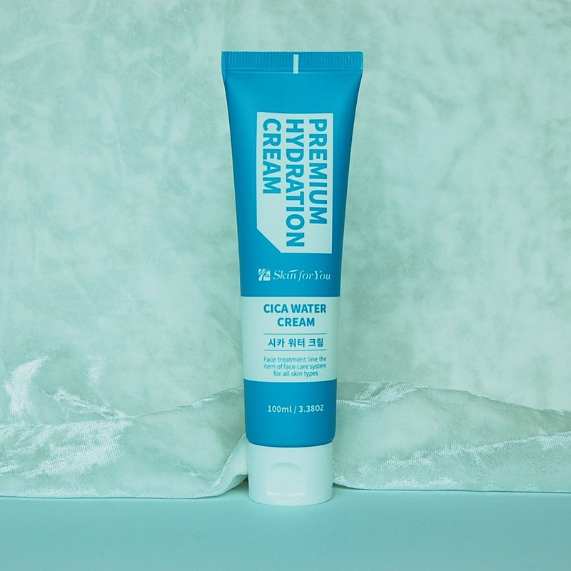 Self-produced products Premium Cica Water Moisture Cream 100ml 3pcs Hyaluronic