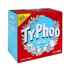 TYPHOO Typhoo Decaffeinated, 80 CT