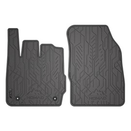 FROGUM Nomad Rubber Mats All Year Round Car Floor Mats Front Car Mats for Ford Fiesta VI 2008-2017 | Durable Rubber Material | 1.5 cm Protective Edge
