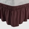 PiccoCasa Elasticated Bed Skirt Ruffled Bed Base Wrap Around Bed