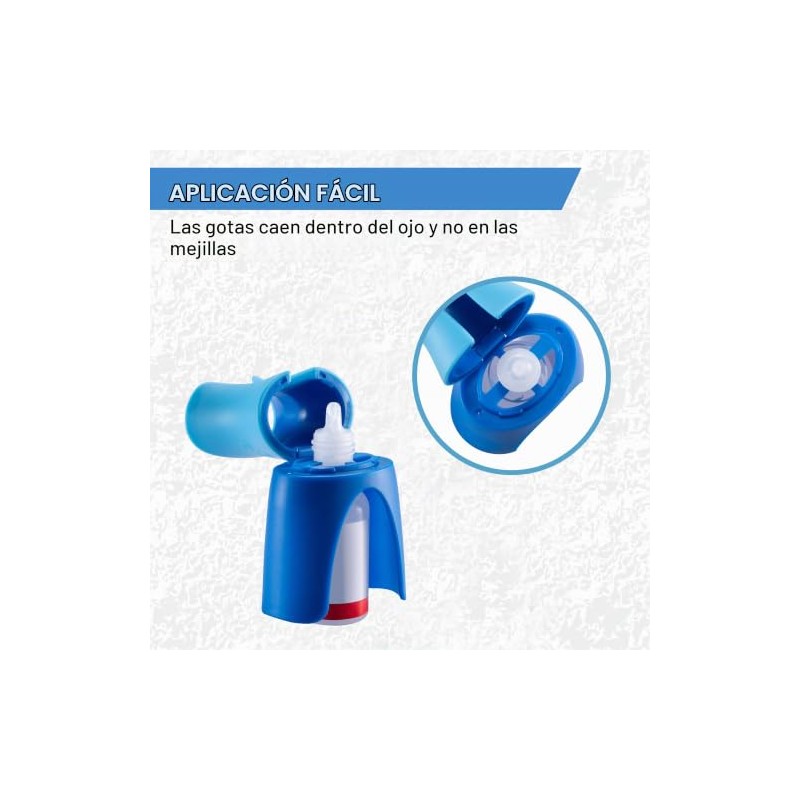Remedic Eyedrop Guide Aid Dispensador Botellas Gotas Ojos Más Fácil