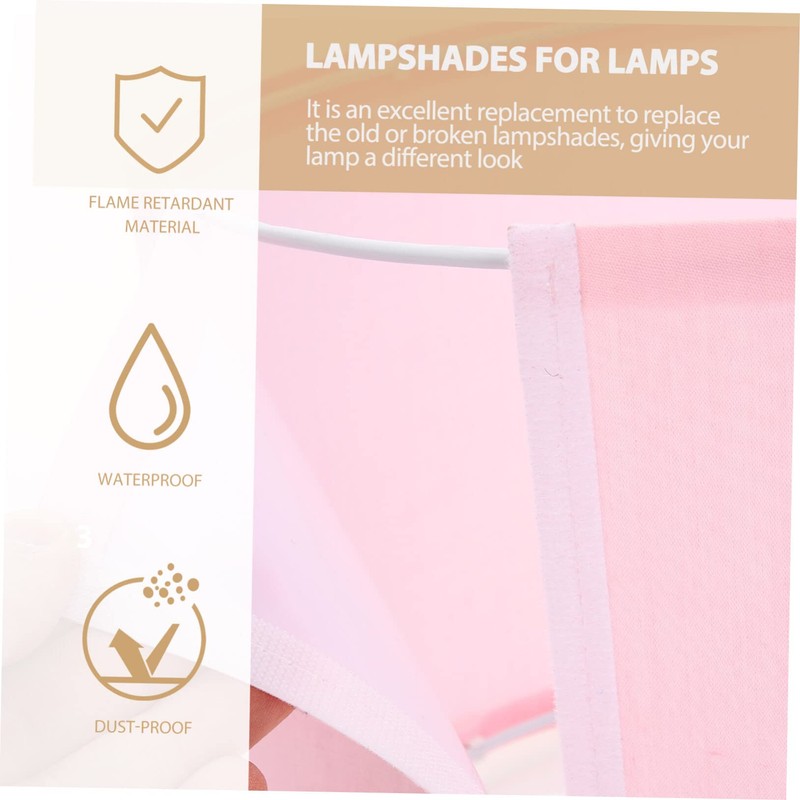 OSALADI Sturdy Fabric Lampshade Small Lampshade for Wall Lamps Ceiling