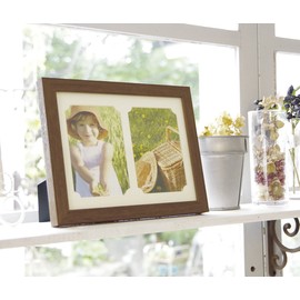 キシマ(Kishima) ロジェ インテリアフレーム Brown 22.5W 2D 18H KP-31303