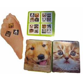 Keith Kimberlin Dogs & Cats Tattoos in a Box, 24 Count Party Favors