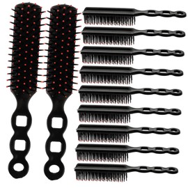 Healvian 12pcs Massage Combs for Women Hairbrushes for Curly and Straight Hair Air-cushion Design for Improved Circulation and Comfort for Home and Travel Use