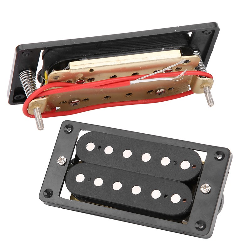 Electric Guitar Pickup for ST/SQ Dual Coil Black Frame Musical