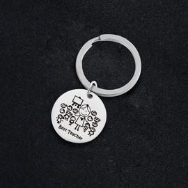 XLCTT Christmas Birthday Gifts For Teacher Thank You Appreciation Gifts Teacher Keychains Gifts For Teacher's Day, Teacher, Medium