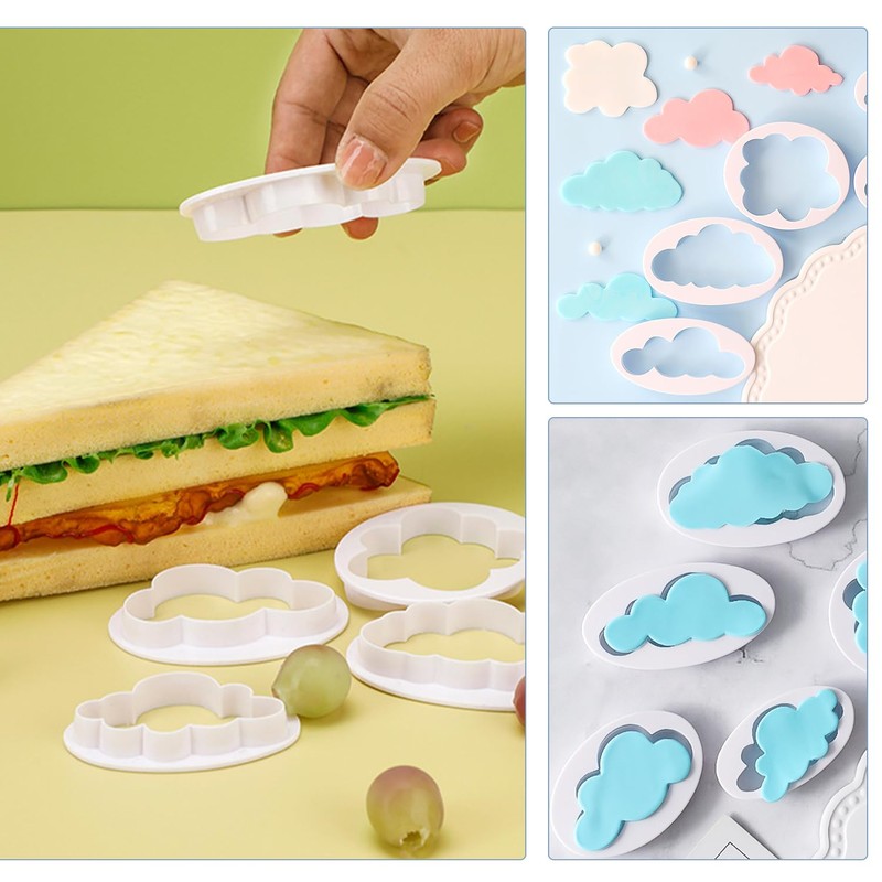 10 Piece Baking Tools, Cookie Cutters, Heart Shaped Cookie Cutters,