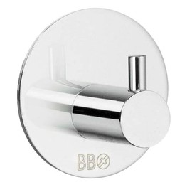 Smedbo Home Decorative Accessories Design Hook Single Self Adhesive Polished Stainless Steel