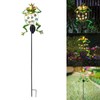 Outdoor Solor Landscape Light Ground Spike Lamp for Garden Courtyard
