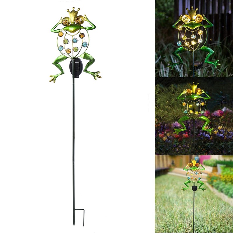 Outdoor Solor Landscape Light Ground Spike Lamp for Garden Courtyard