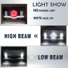 mayello 4PCS 4x6" LED Headlights Hi/Lo for 1980-1988 Oldsmobile Cutlass