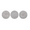 Gefu Decorating Shaker Fina, for Cocoa, 3 Different Motives, Stainless