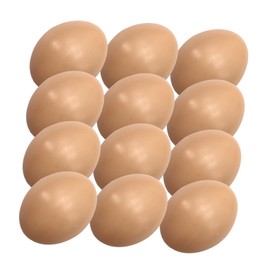 Yardwe 24 Piezas Huevos Falsos para Decoración de Pascua Huevos Huecos para DIY Pintables y Realistas para Fiesta y Manualidades