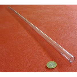 Polycarbonate Round Tube 5/8" (.625") OD x 1/2" (.500") ID x 1/16" Wall x 36" (More Length Options)