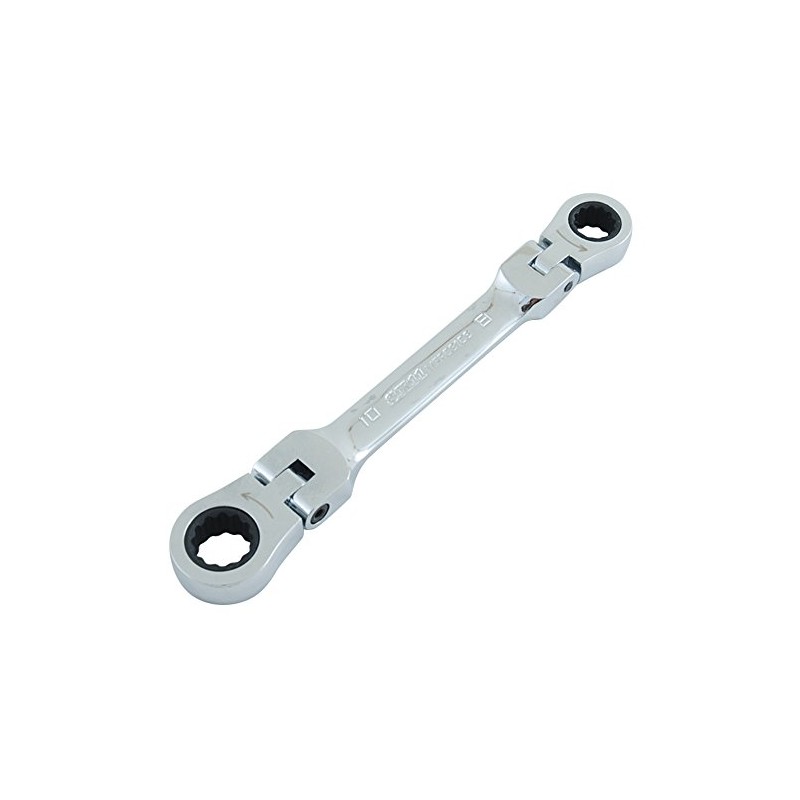SK11 (エスケー11) Gear Tech Short Double Flex Ratchet Wrench 8×10mm