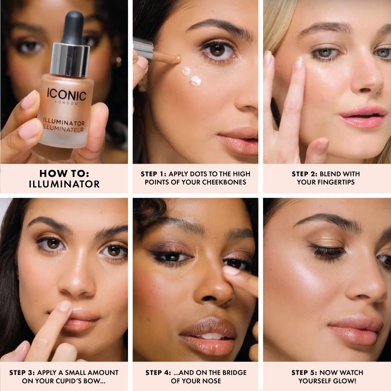 ICONIC LONDON Illuminator | Liquid Highlighting Drops for a Radiant